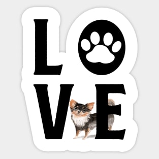 Dog Love - Chihuahua Sticker